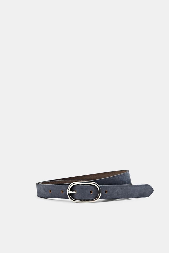 Belts leather, NAVY, overview