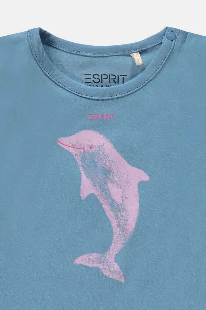 T-shirt imprimé à manches longues, BRIGHT BLUE, detail image number 2