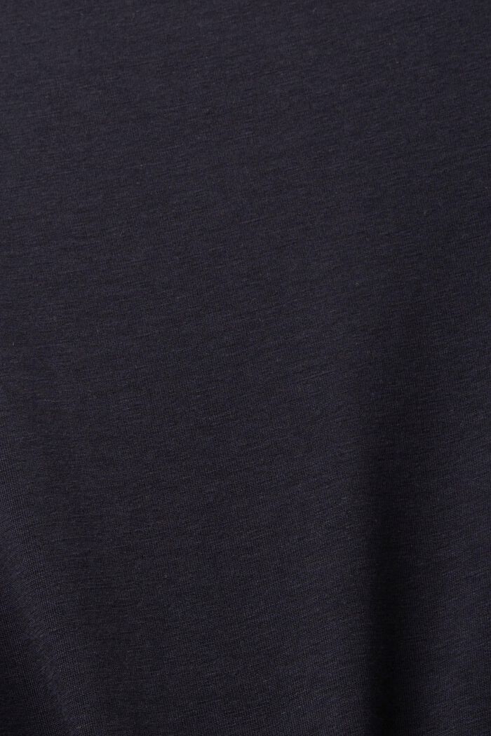T-shirt à manches longues et encolure ronde, BLACK, detail image number 5