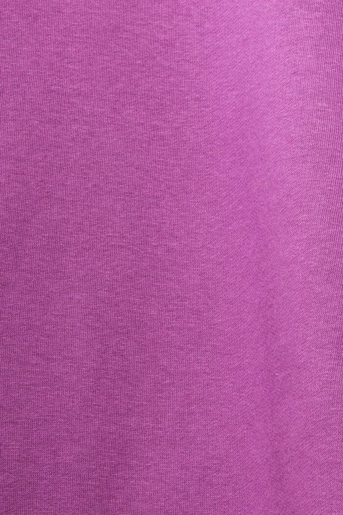 Sweat à capuche bicolore, VIOLET, detail image number 4