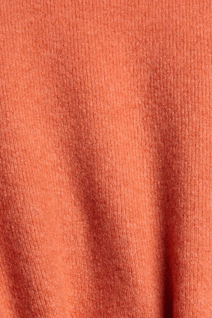 À teneur en laine : cardigan à encolure en V, BLUSH, detail image number 4