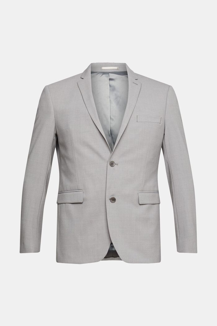 Veste Mix + Match WAFFLE STRUCTURE, GREY, overview
