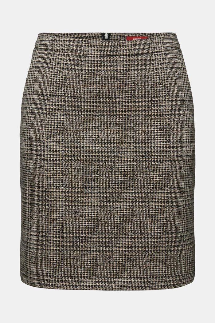 Mini-jupe à carreaux, MEDIUM GREY, detail image number 7
