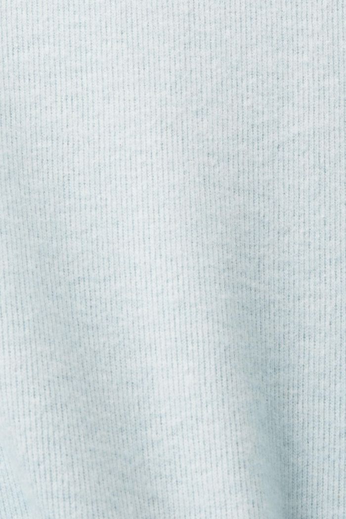T-shirt à manches longues et col montant, PASTEL BLUE, detail image number 5