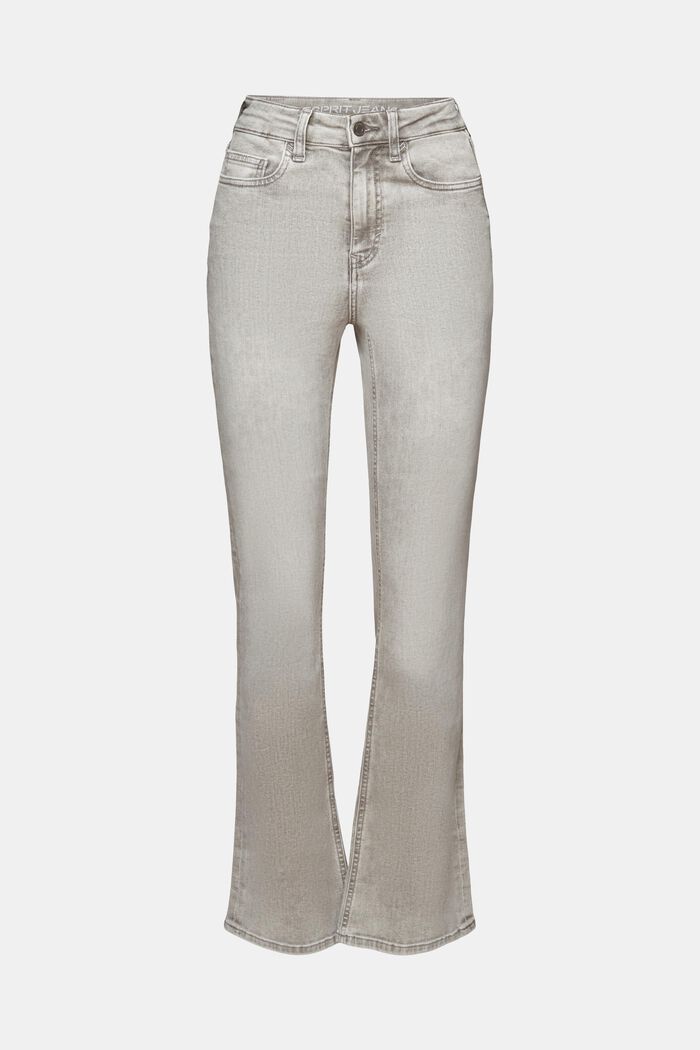 Jean Racer Bootcut à taille ultra haute, GREY LIGHT WASHED, detail image number 6