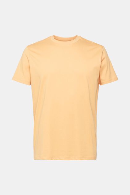 T-shirt en jersey, 100 % coton, PEACH, overview
