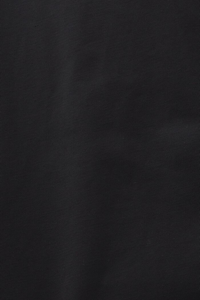 Gilet doudoune de coupe longue réversible, BLACK, detail image number 5