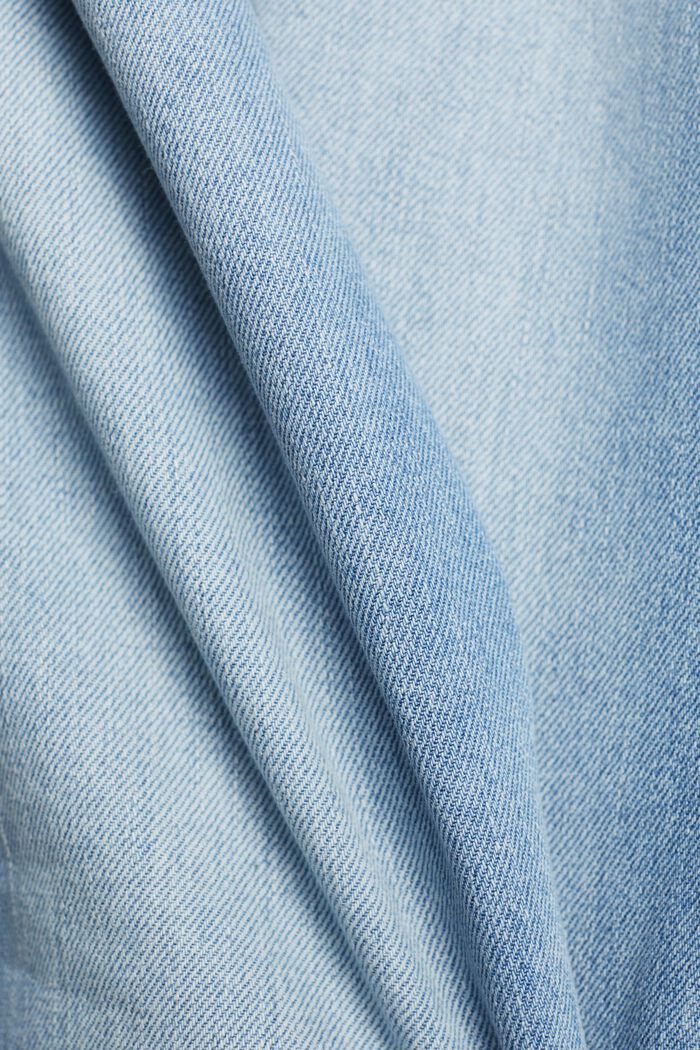 Jean Mom à taille haute, BLUE MEDIUM WASHED, detail image number 6