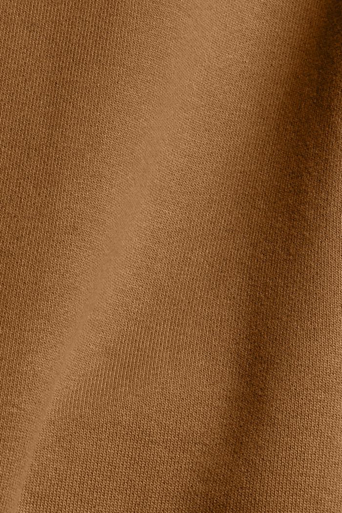 Sweat à capuche en coton mélangé à teneur en TENCEL™, BARK, detail image number 4