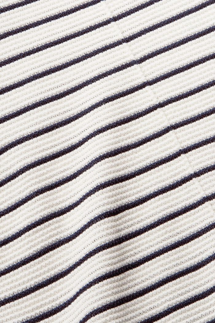 Pull-over texturé à encolure ronde, coton biologique, NEW OFF WHITE, detail image number 1