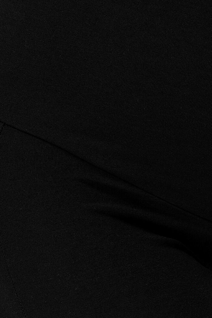 T-shirt à fonction d’allaitement, LENZING™ ECOVERO™, BLACK, detail image number 4