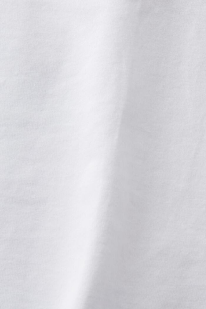 T-shirt à logo, WHITE, detail image number 6