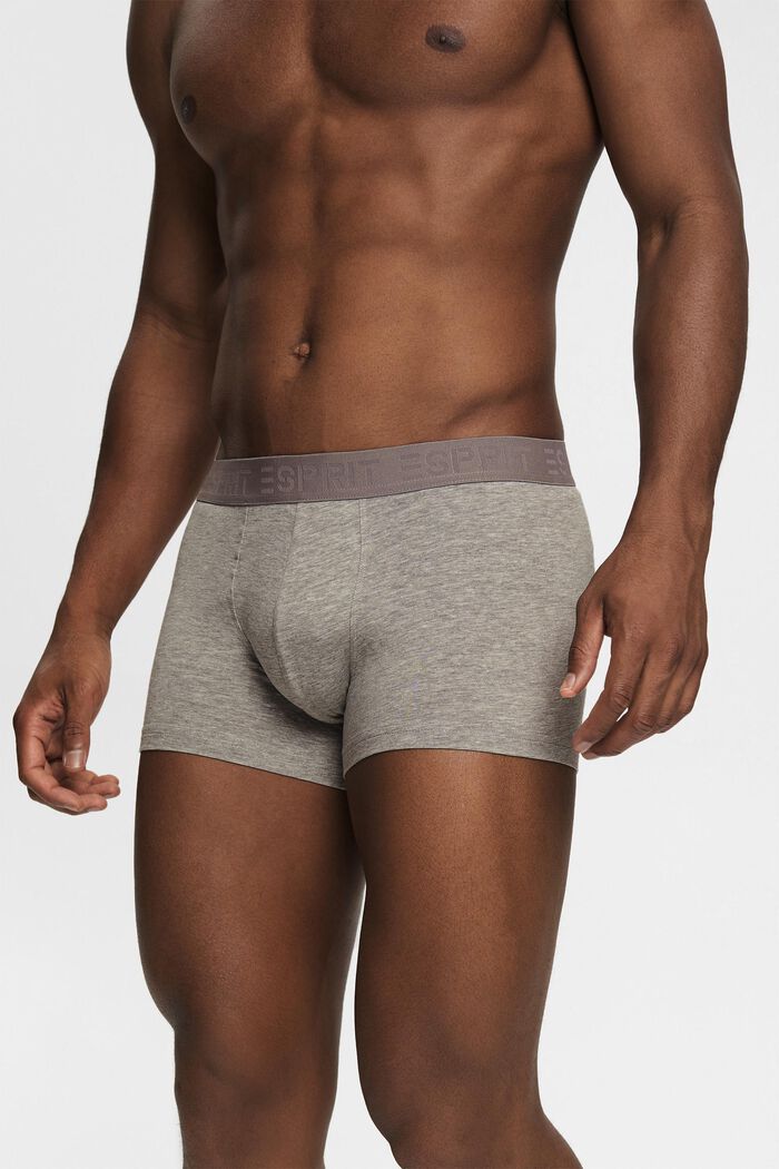 Lot de shorts courts pour Hommes en coton stretch, GREY, detail image number 1