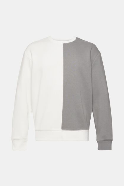 Sweat-shirt au look colour blocking, OFF WHITE, overview