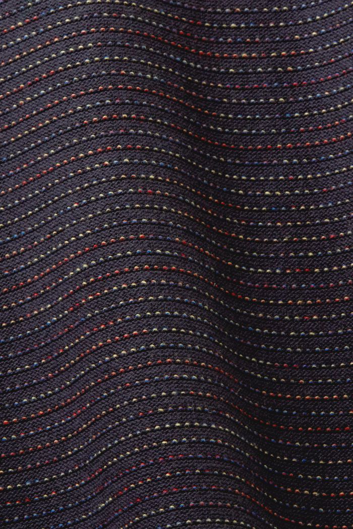 Pull-over à rayures colorées en coton biologique, NAVY, detail image number 5