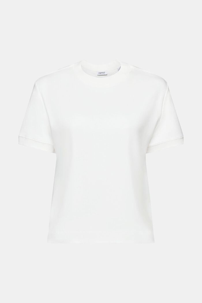T-shirt à manches courtes et col ras-du-cou, OFF WHITE, detail image number 6