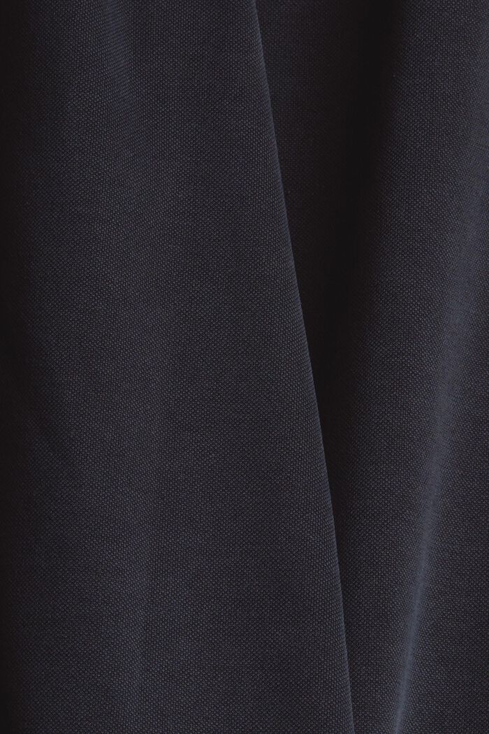 Jupe-culotte en molleton doux, BLACK, detail image number 1
