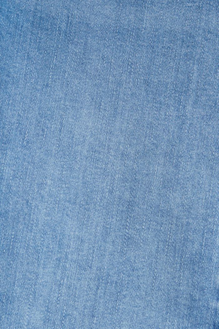 Jean stretch en coton biologique, BLUE LIGHT WASHED, detail image number 4