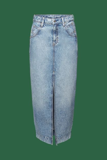 Jupe en jean maxi longueur