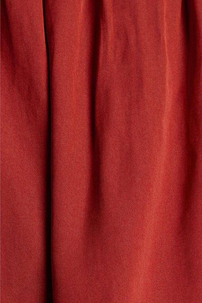 Mini-jupe à taille élastique, TERRACOTTA, detail image number 4