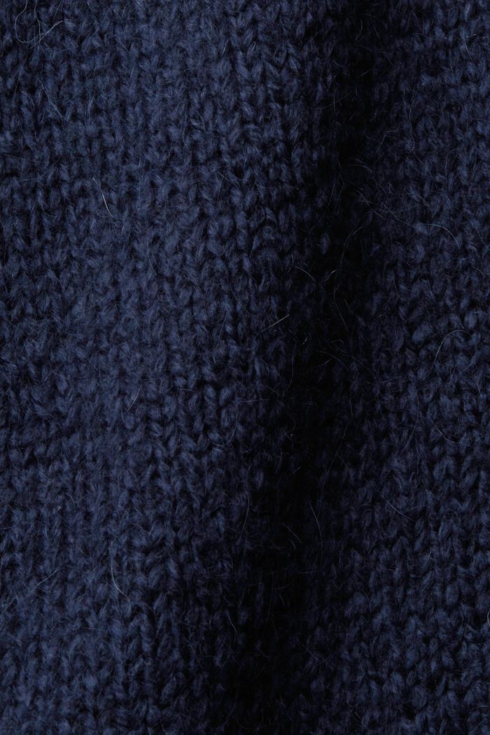 Pull en laine mélangée, NAVY, detail image number 5