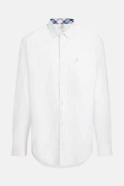 Chemise Oxford Regular Fit, WHITE, overview