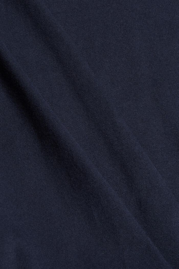 Chemise de nuit en jersey 100 % coton biologique, NAVY, detail image number 4