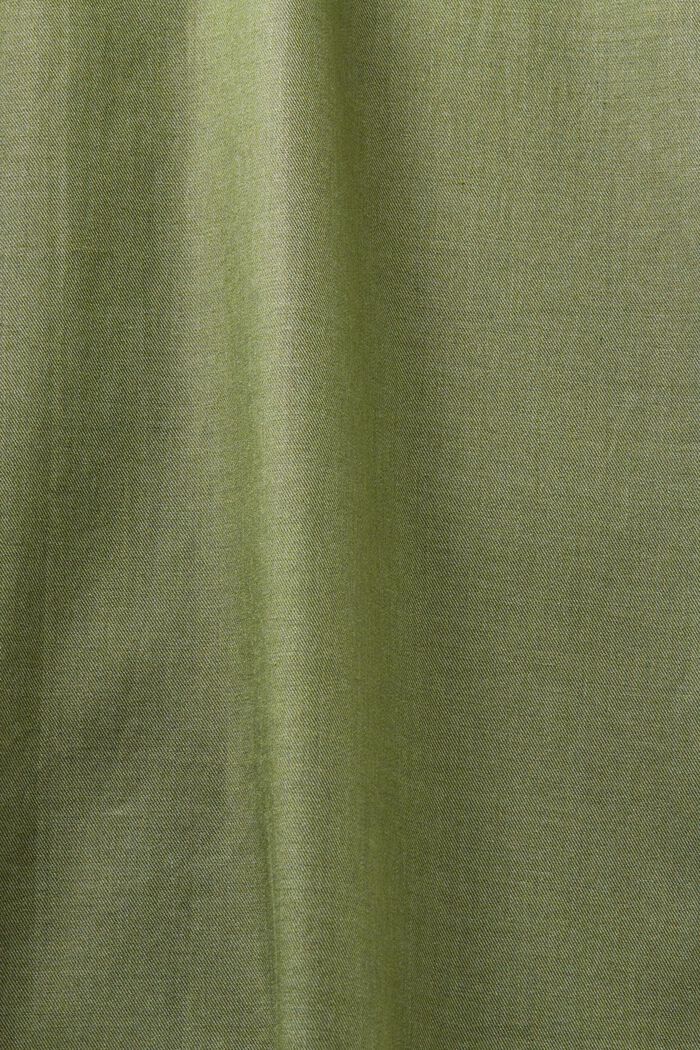 Robe-chemise longueur midi, LIGHT KHAKI, detail image number 5