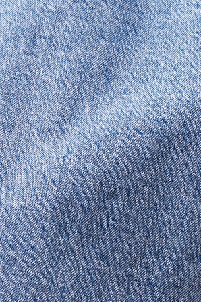 Chemise en jean à manches longues, BLUE LIGHT WASHED, detail image number 5