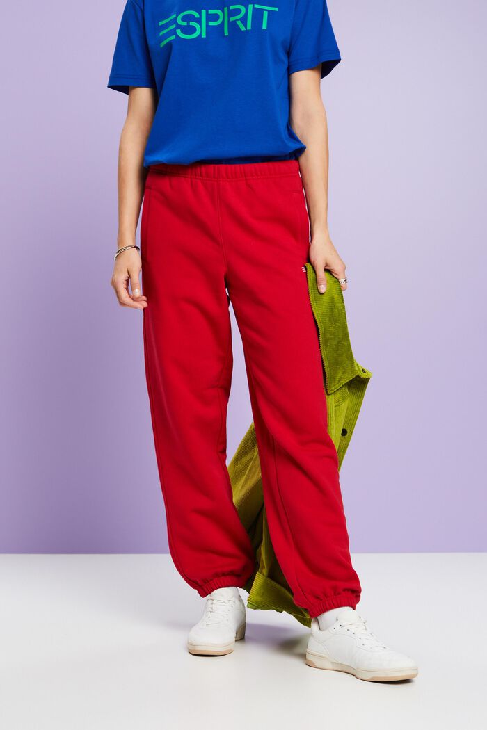 ESPRIT – Pantalon de jogging unisexe en maille polaire de coton orné d'un  logo sur notre boutique en ligne