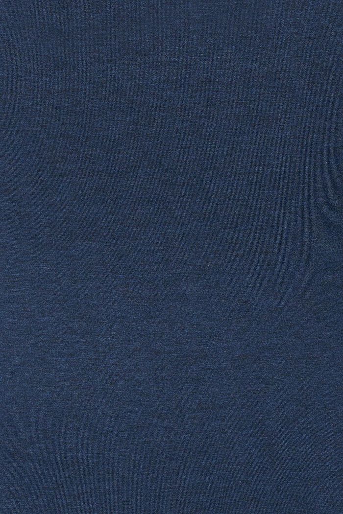 T-shirt à manches longues effet cache-cœur, DARK BLUE, detail image number 5
