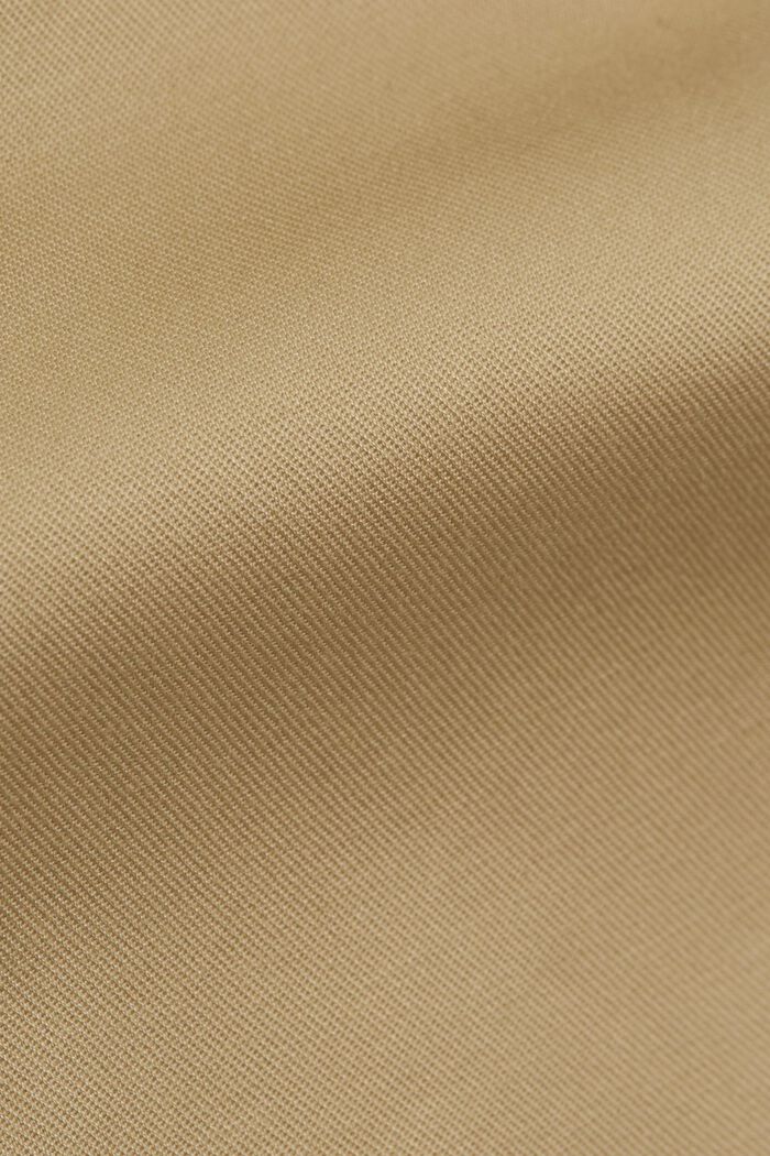 Chino business en coton stretch, SAND, detail image number 4