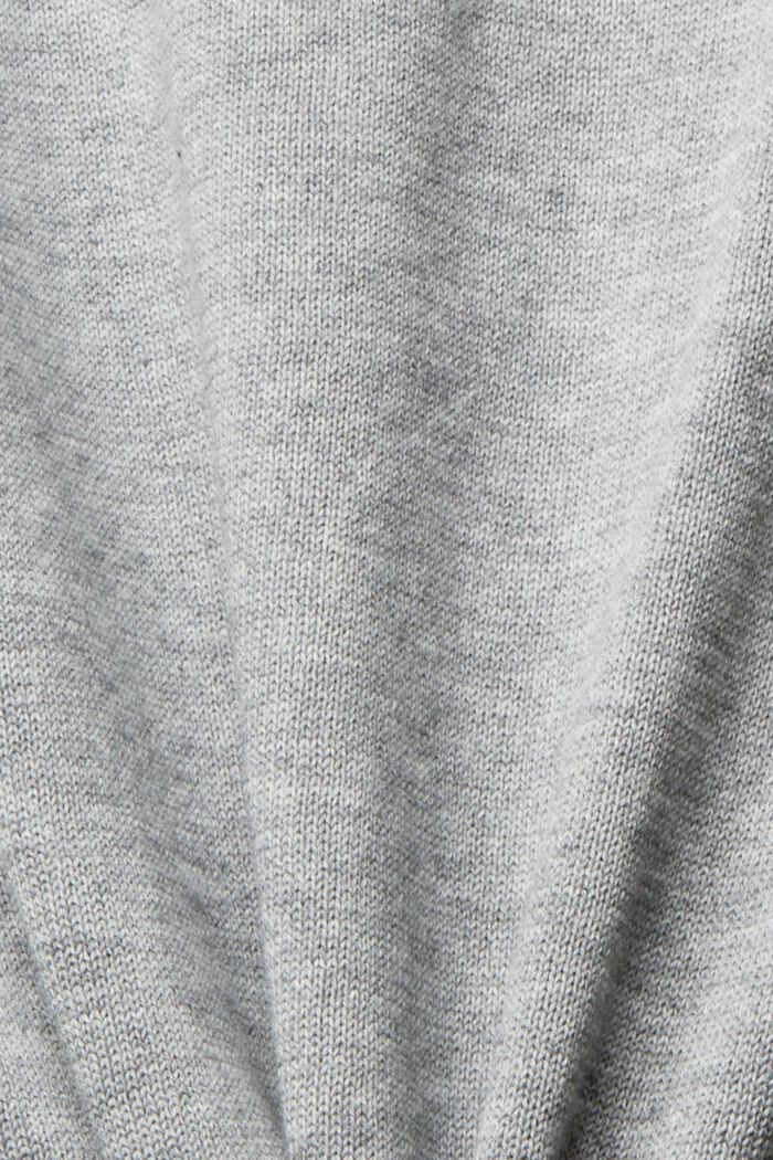 Pull-over à col polo, MEDIUM GREY, detail image number 4
