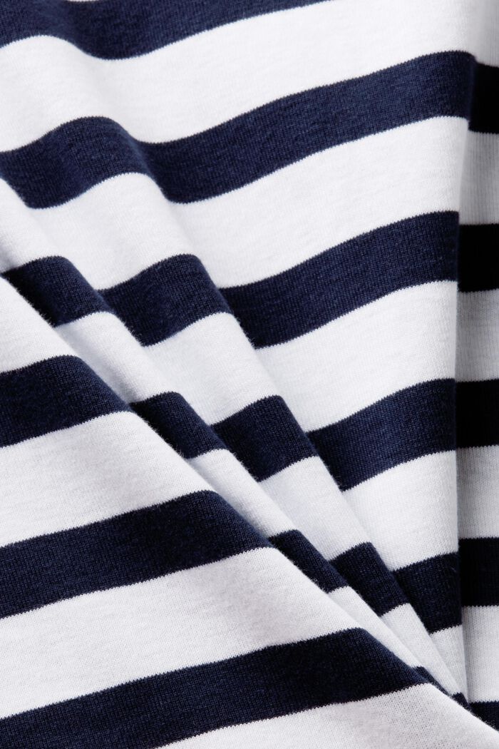 T-shirt rayé, NAVY, detail image number 5