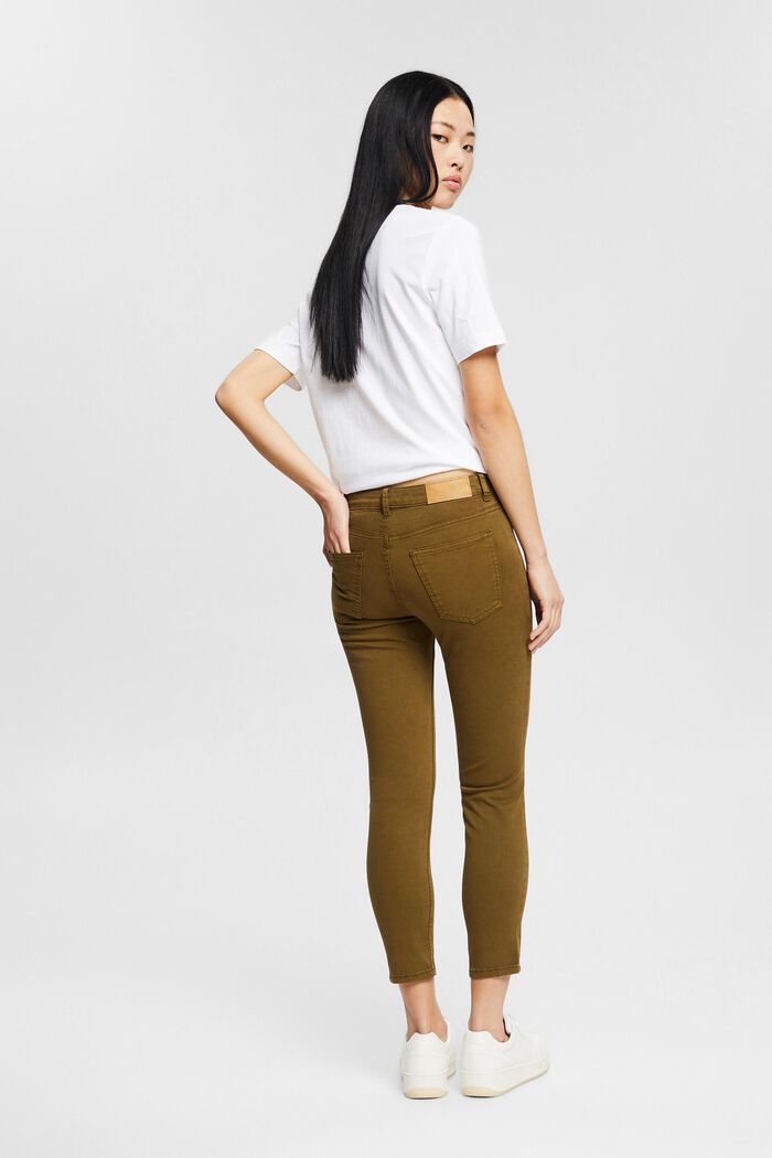 Pantalon super stretch à teneur en LYCRA®T400®, BROWN, detail image number 3