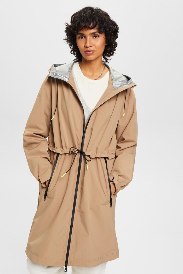 ESPRIT – Manteau de pluie doté d'une capuche à cordon coulissant sous  tunnel sur notre boutique en ligne