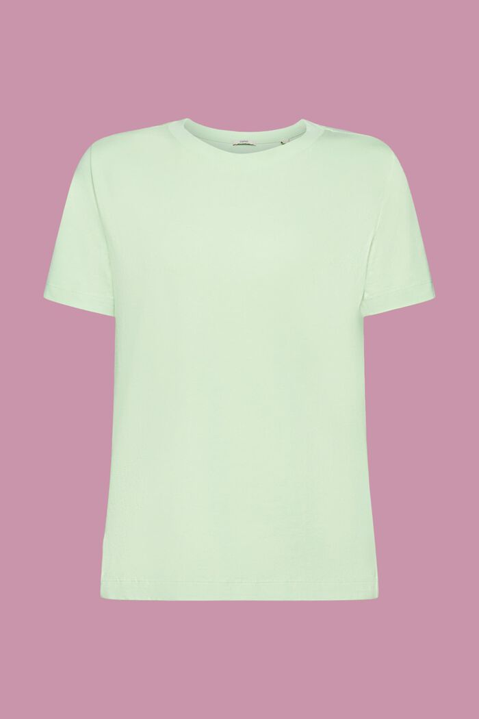 T-shirt en coton mélangé, CITRUS GREEN, detail image number 6