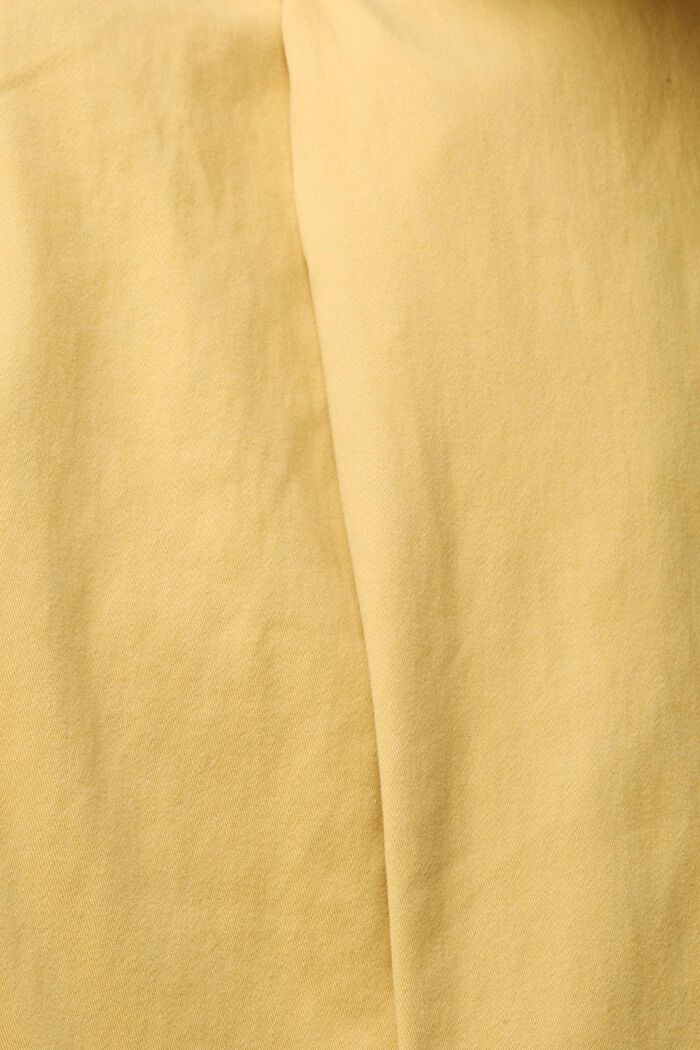 Chino en coton, YELLOW, detail image number 4