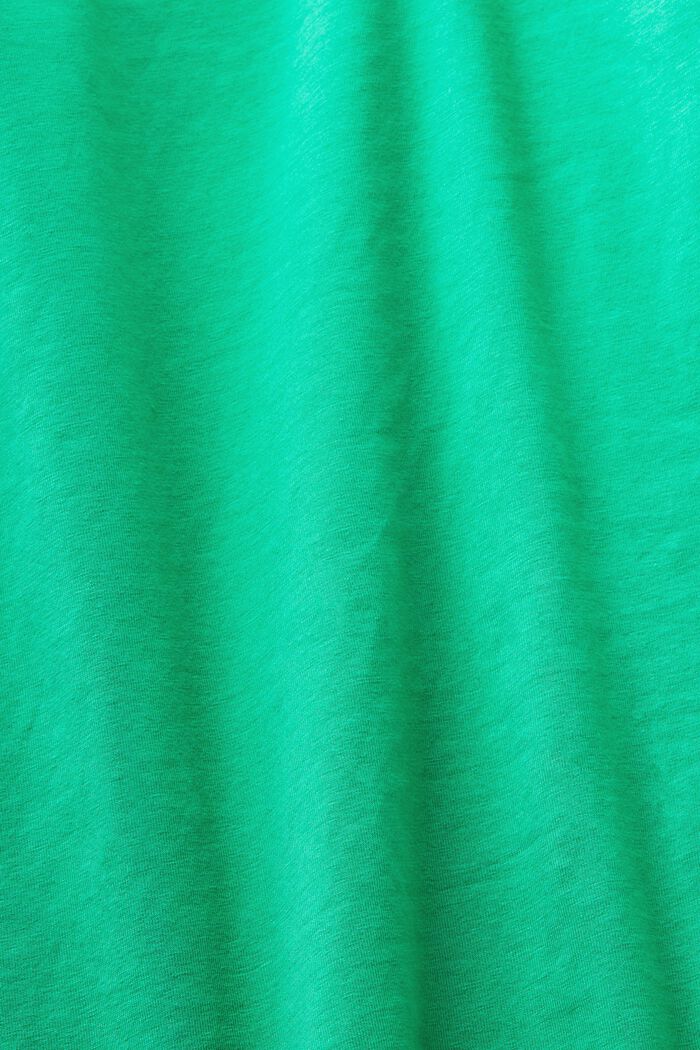 Débardeur en jersey de coton, GREEN, detail image number 4