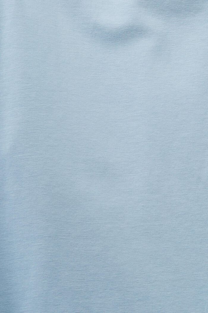 Pantalon de sport en jersey de coton, PASTEL BLUE, detail image number 6