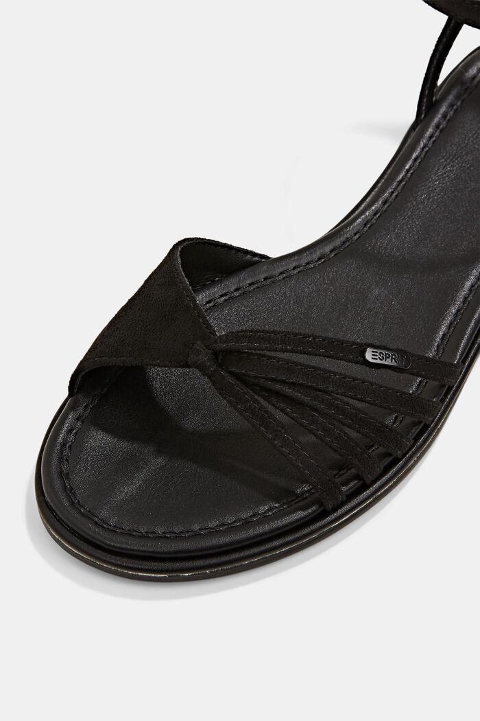 Sandales à similidaim, BLACK, detail image number 4