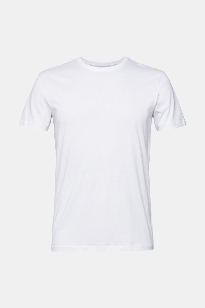 T-shirt en jersey, 100 % coton, WHITE, detail image number 7