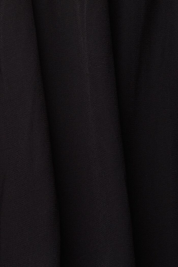 Mini-robe à patte de boutonnage, BLACK, detail image number 4
