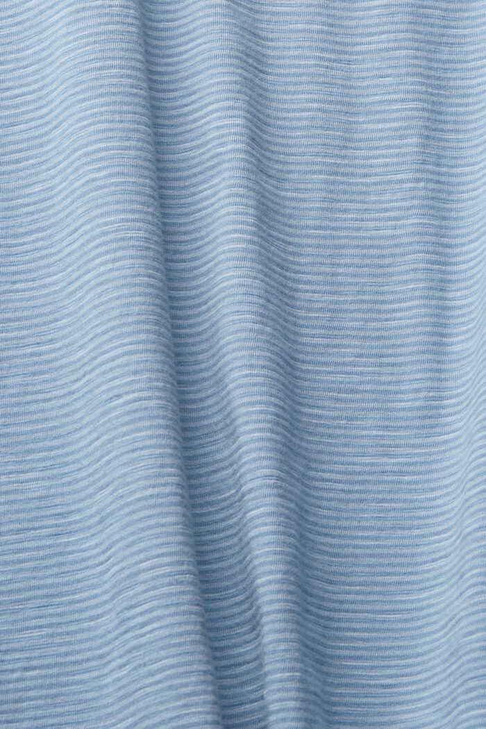T-shirt en jersey à motif à rayures, BLUE, detail image number 5