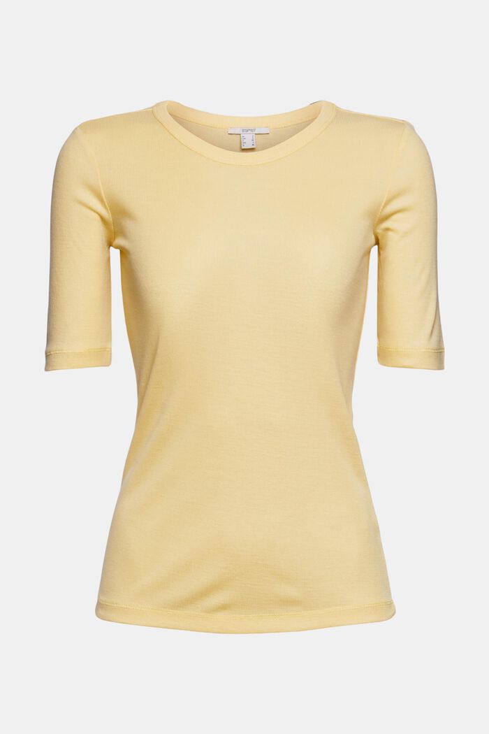 Fashion T-Shirt, DUSTY YELLOW, overview