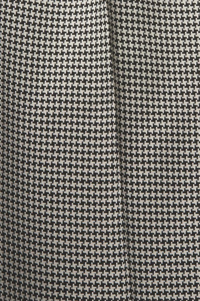 Pantalon mix & match PIED-DE-POULE, BLACK, detail image number 7