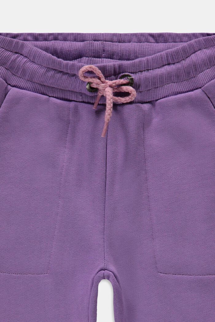 Pantalon de jogging en coton, VIOLET, detail image number 2