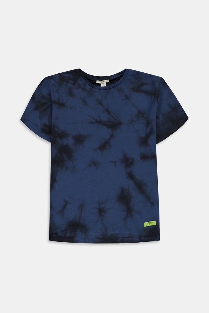 T-shirt teint en dégradé, BLUE, detail image number 0