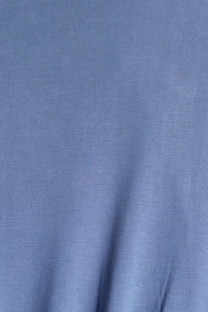 Robe à cordon de serrage, BLUE LAVENDER, detail image number 4
