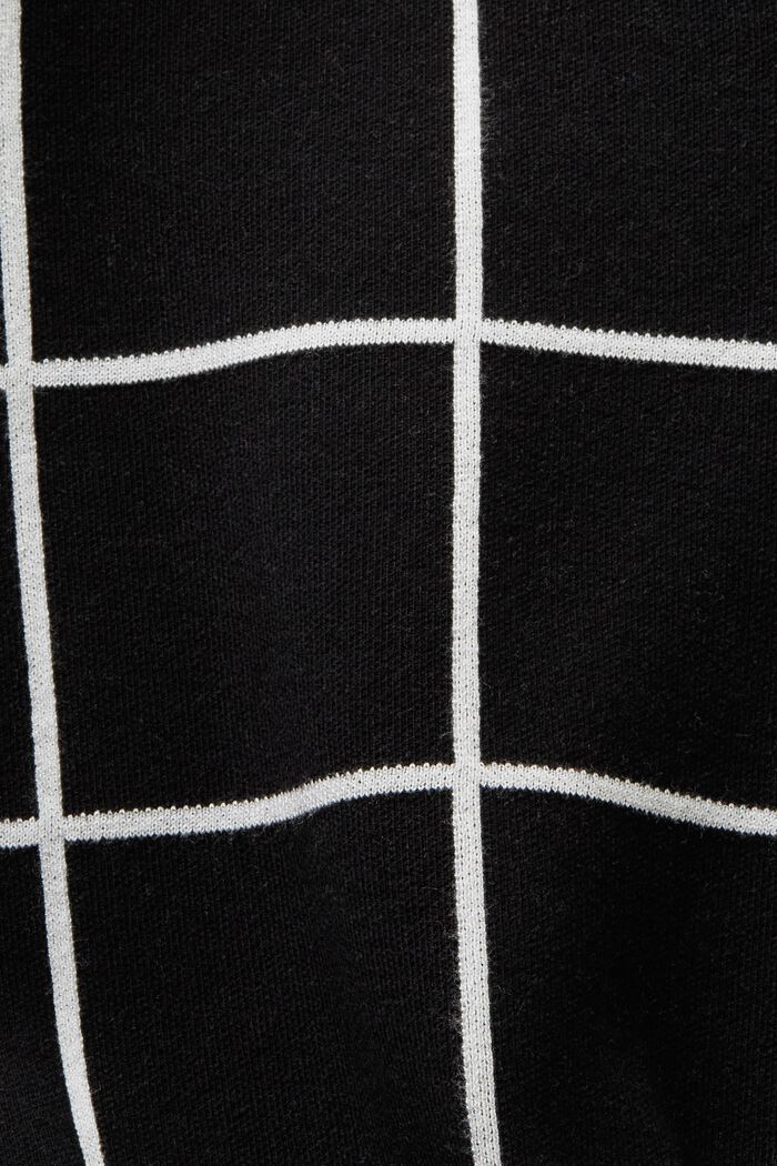 Mini-jupe en maille jacquard, BLACK, detail image number 6